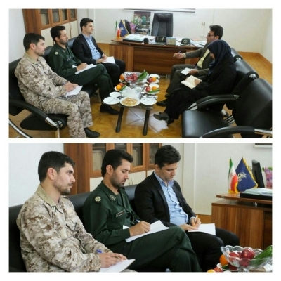 نشست مشترک مسئولین ناحیه مقاومت سپاه پاسداران شهرستان رباط کریم، معاونین فرهنگی و اجتماعی شهرداریها و شرکت عمران شهر پرند