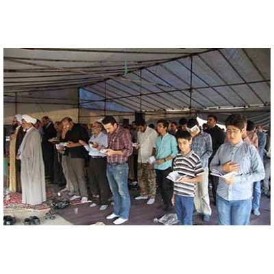 برگزاری مراسم دعای پر فیض عرفه در جوار مزار شهدای گمنام شهر پرند