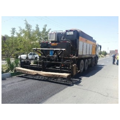 اتمام پروژه آسفالت میکرو سورفیسینگ در فاز 2 شهر پرند