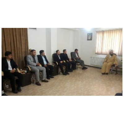 دیدار شهردار پرند و مسئولین شهری با امام جمعه جدید شهر پرند