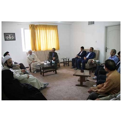 دیدار شهردار پرند با حجت الاسلام والمسلمین خدیری در روزهای پایانی فعالیت امام جمعه این شهر