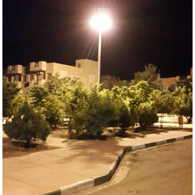 اجرای عملیات نصب 9 عدد برج نوری در بوستان های سطح شهر پرند