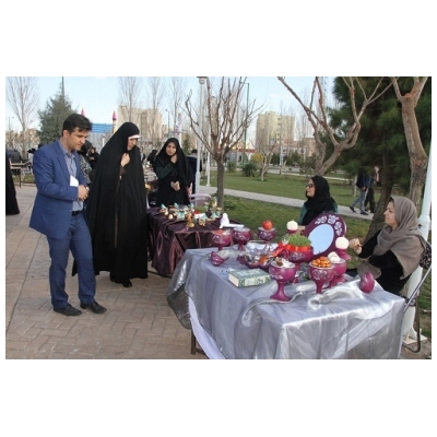 استقبال از بهار با برگزاری جشنواره هفت سین در پارک فدک شهر پرند