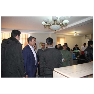 بازدید شهردار پرند از واحد های مختلف مجموعه ی شهرداری