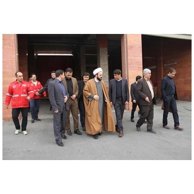 بازدید امام جمعه و مسئولان شهر از سازمان آتش نشانی پرند