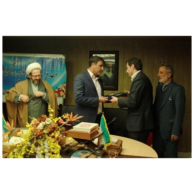 برگزاری مراسم تودیع و معارفه مسئول حراست شهردار پرند