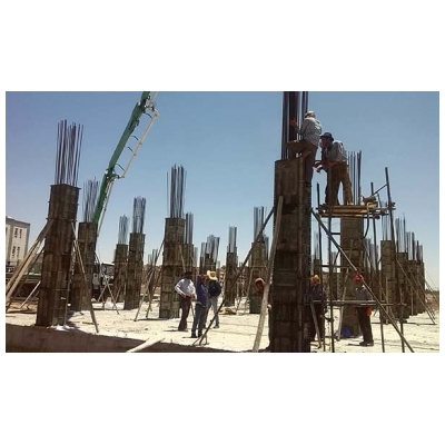 عملیات احداث ساختمان مرکزی شهرداری پرند پیشرفت خوبی داشته است.