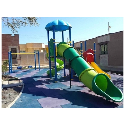 تجهیز بوستان کوکب به وسایل بازی کودکان