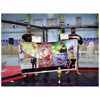 قهرمانی آتش نشان پرندی در مسابقات جهانی MMA