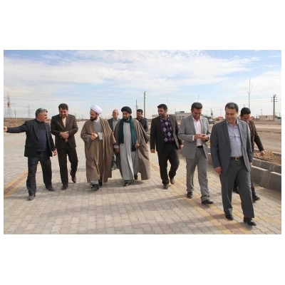 بازدید مسئولین شهری از پروژه زیرگذر حضرت خدیجه (س) در بلوار باهنر