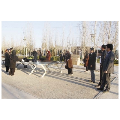 بازدید از ایستگاه های ورزش صبحگاهی پرند