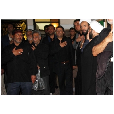 بازدید امام جمعه و مسئولین از هیئت های مذهبی