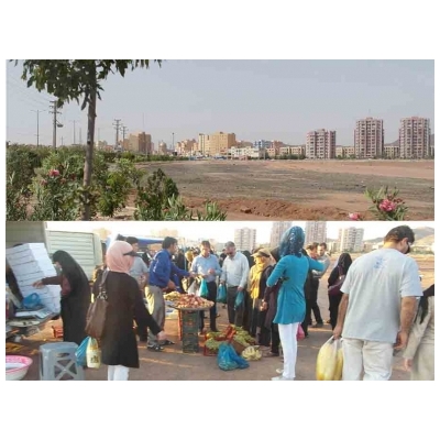 انتقال دوشنبه بازار از محیط مسکونی به فضای باز کنار میدان استقلال