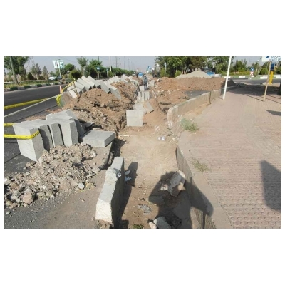 رفع مشکل آبگرفتگی معابر شهر پرند