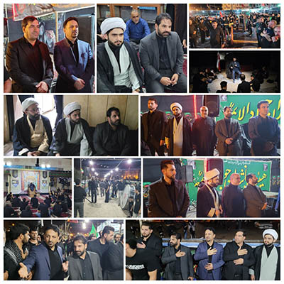 حضور شهردار و اعضای شورای اسلامی شهر پرند در مساجد و هیئات مذهبی