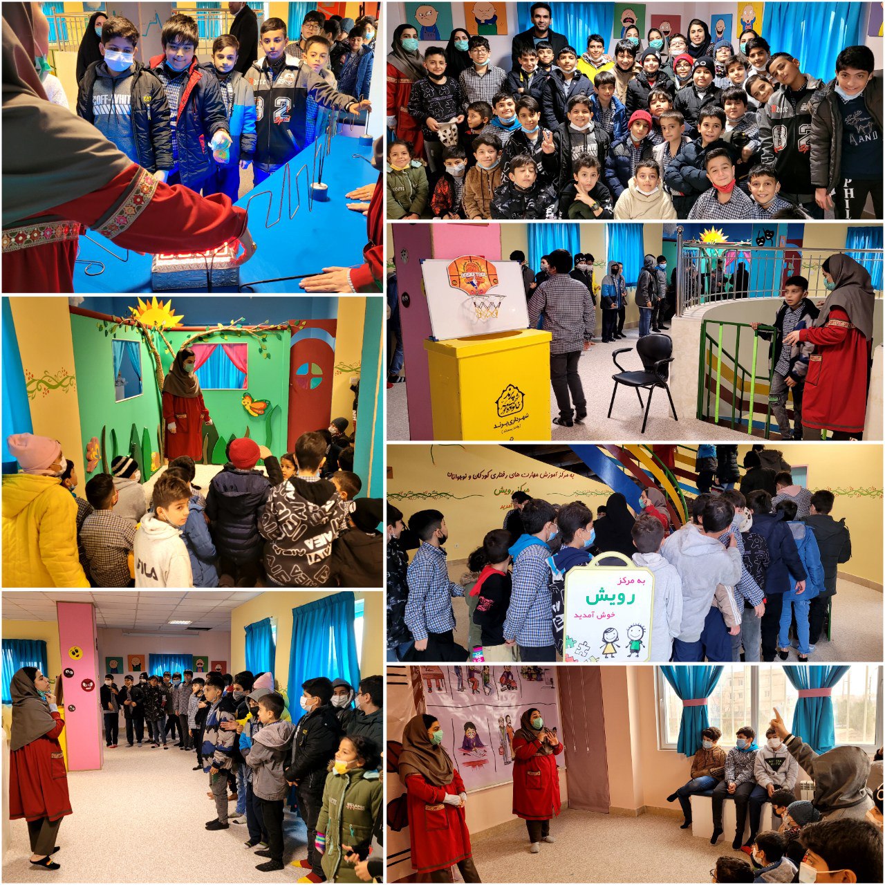 استقبال خوب مدارس و برپایی اردوهای آموزشی در مرکز رویش شهرداری پرند