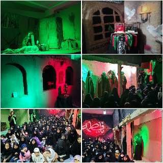 اجرای نمایش "کشتی پهلو گرفته" در پرند به مناسبت شهادت حضرت زهرا (س)