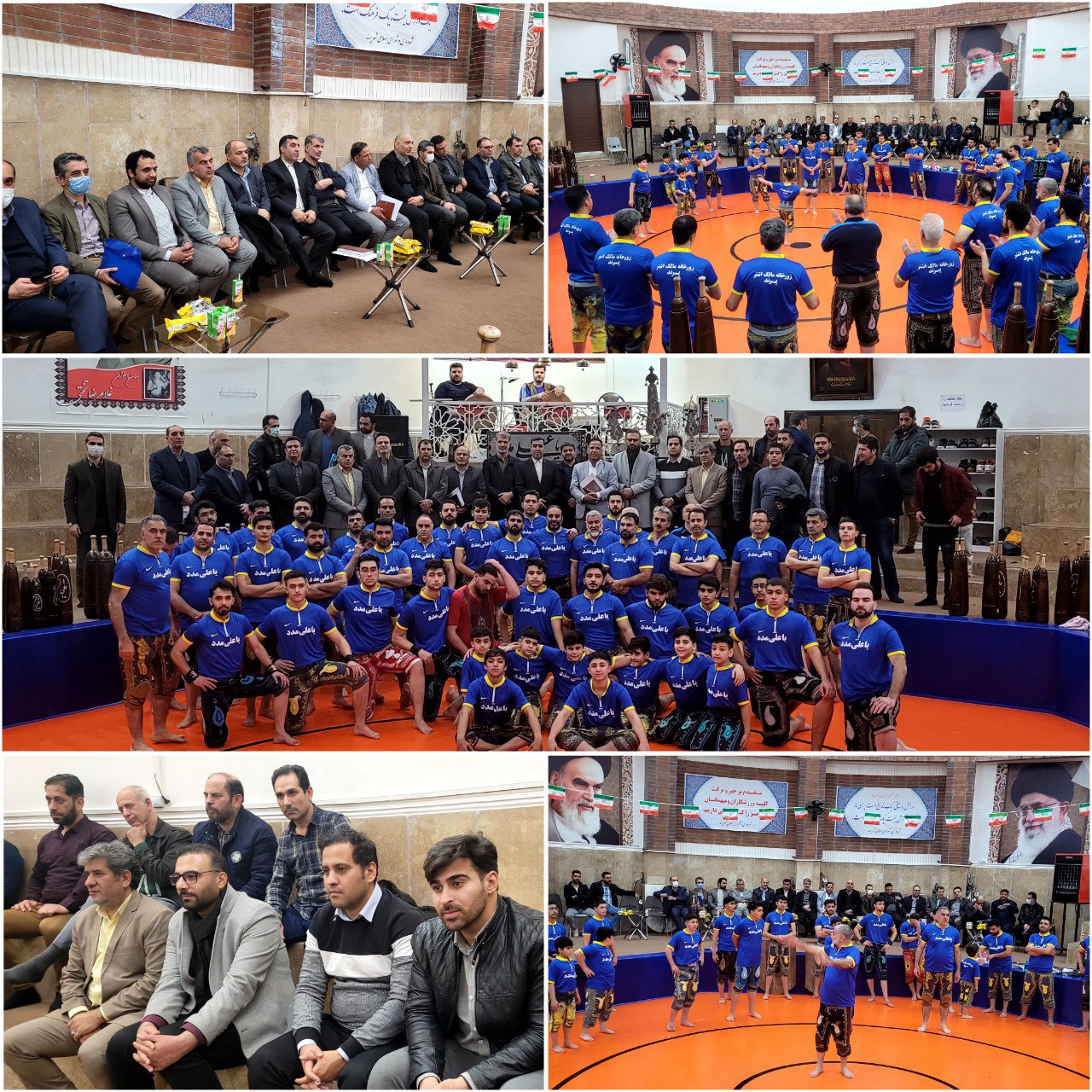 زنگ انقلاب در زورخانه شهرداری پرند نواخته شد