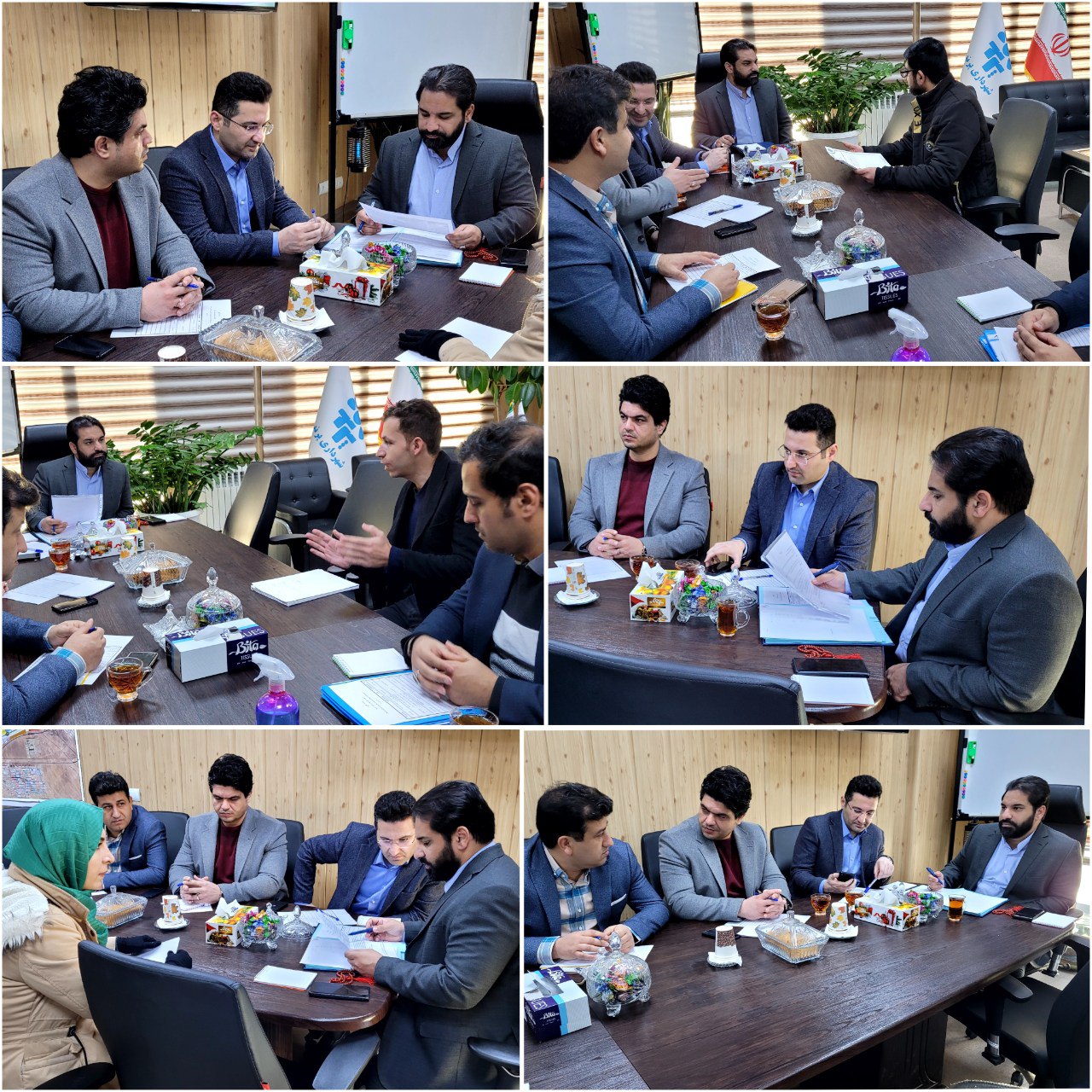 دیدار مستقیم و چهره به چهره شهردار پرند با شهروندان