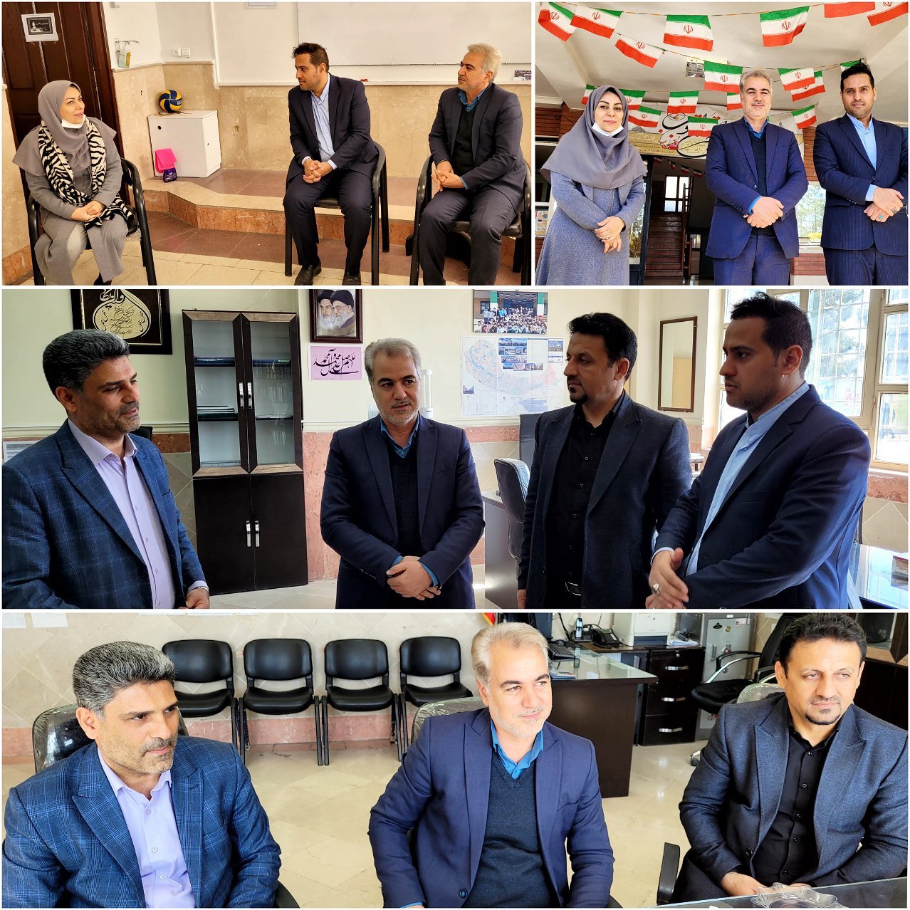 دیدار مدیریت شهری پرند با مدیران مدارس