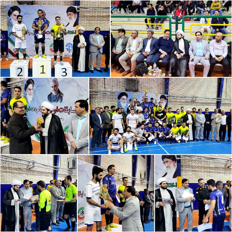 پایان رقابت های جذاب و مهیج فوتسال شهر پرند