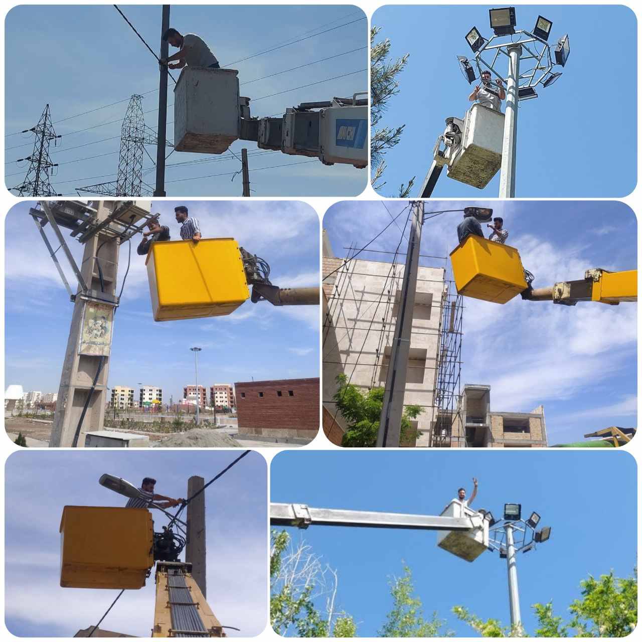 اجرای طرح ویژه رفع خاموشی در سطح شهر