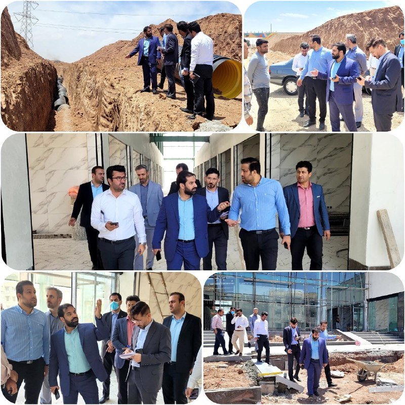 بازدید شهردار پرند از پروژه های عمرانی