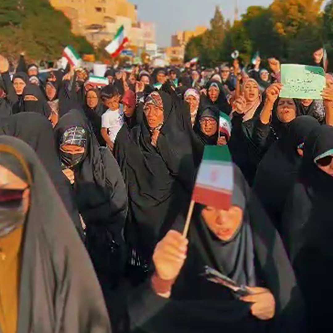 اجتماع بزرگ مردم شهر پرند به مناسبت هفته حجاب و عفاف