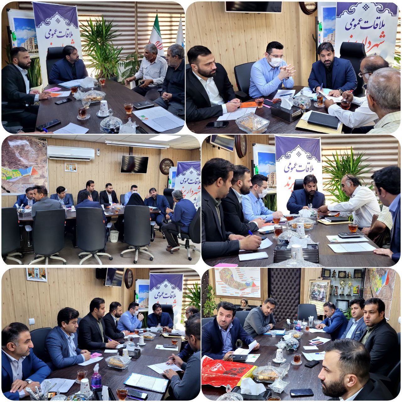 دیدار چهره به چهره شهردار پرند با شهروندان