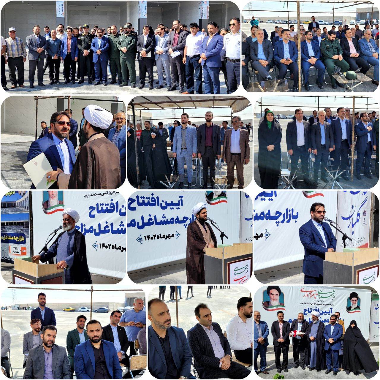 آخرین افتتاح پروژه های شهرداری پرند در دوران مدیریت دکتر اله یاری