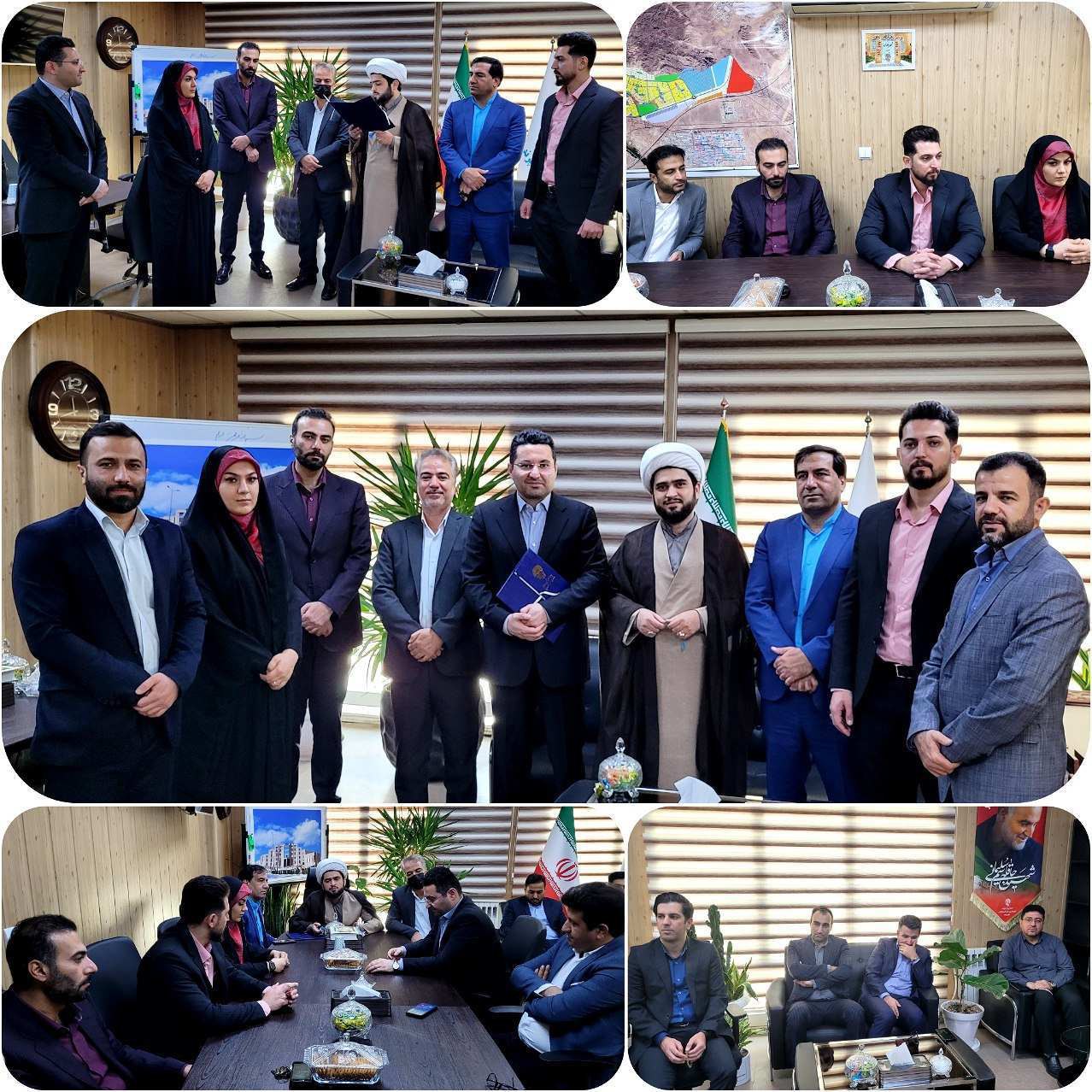برگزاری جلسه معارفه سرپرست شهرداری پرند