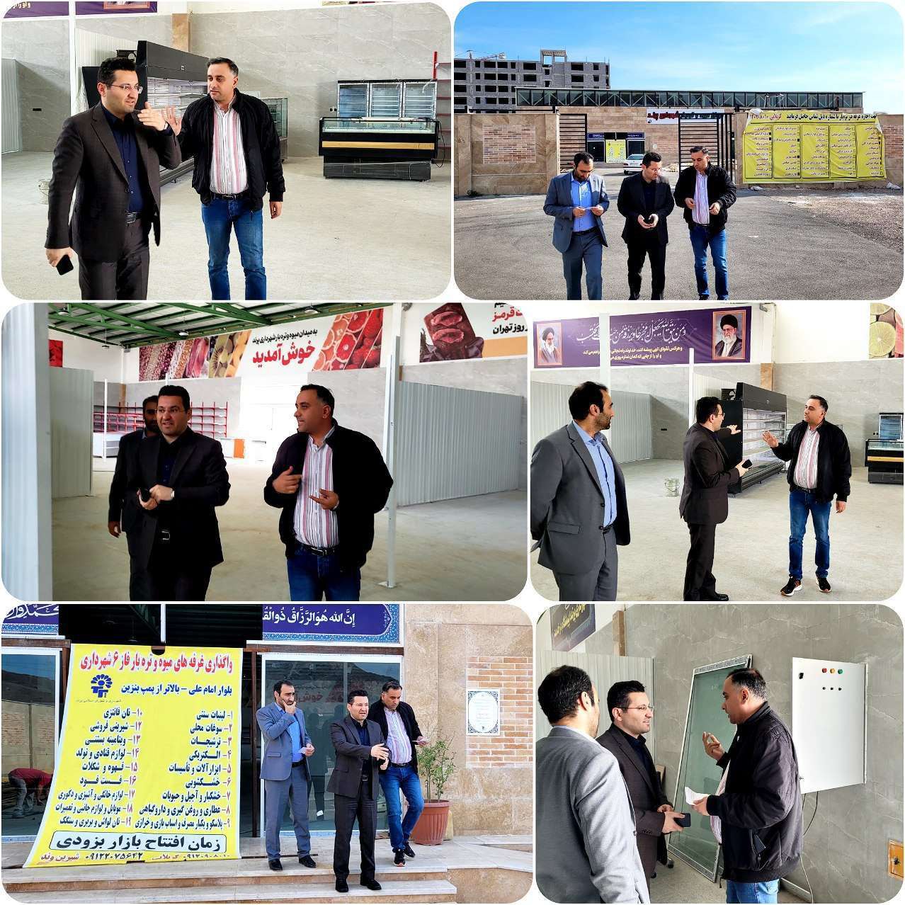 تاکید سرپرست شهرداری پرند بر راه اندازی هر چه سریع تر بازار میوه و تره بار فاز 6