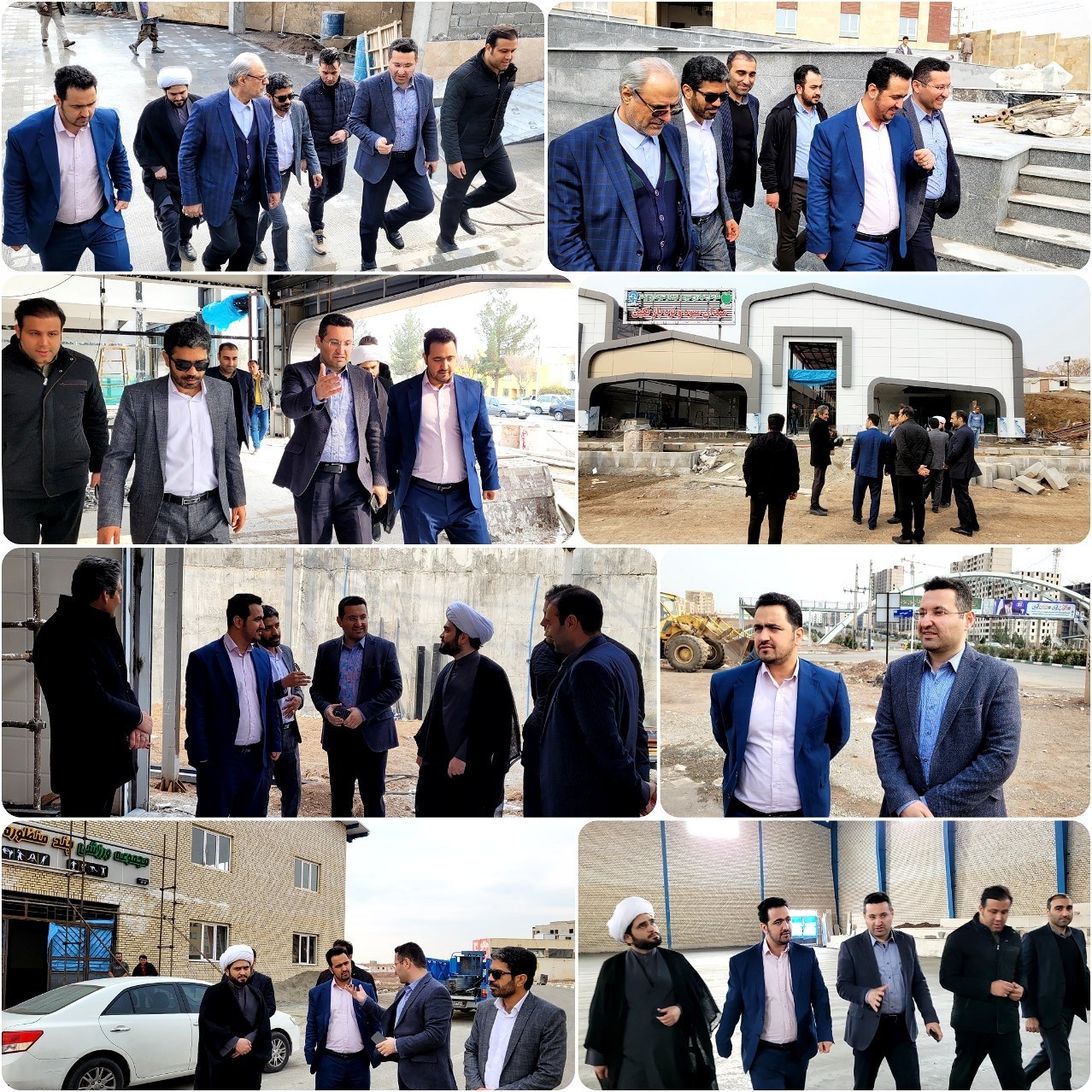 بازدید مسئولان قضایی شهرستان رباط کریم از اقدامات عمرانی شهرداری پرند