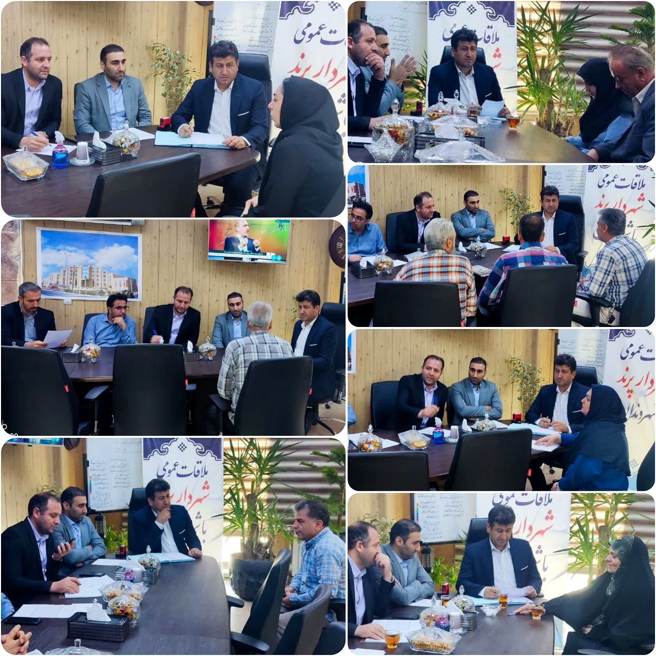 برگزاری جلسه ملاقات عمومی سرپرست شهرداری پرند