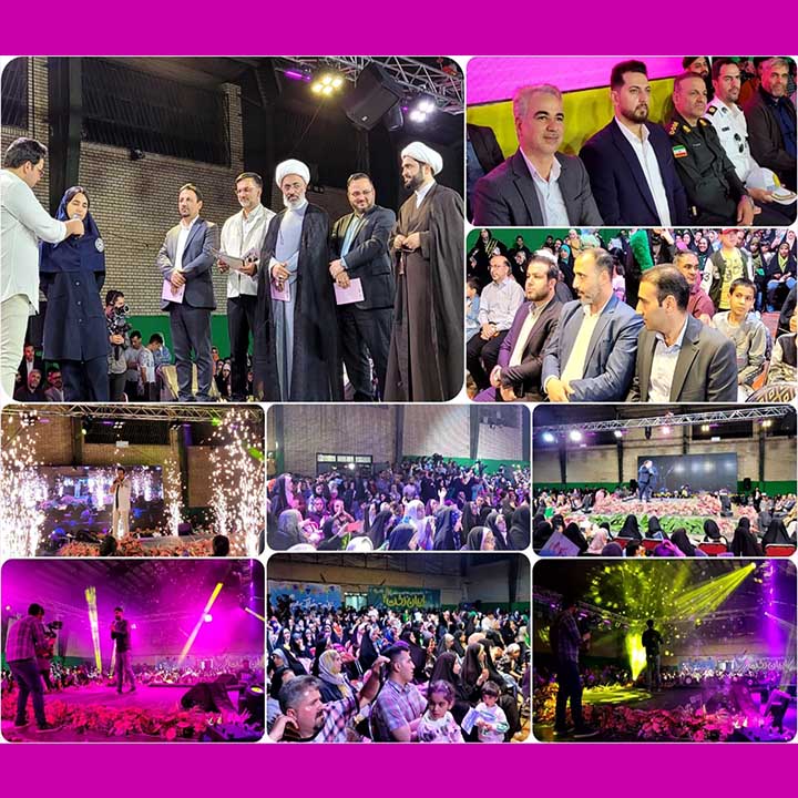 جشن بزرگ دهه کرامت در شهر پرند