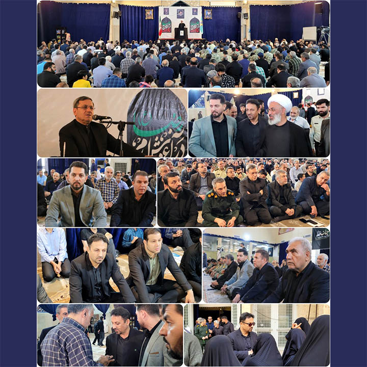 اقامه نماز جمعه پرند با حضور پرشور مردم و مسئولان 