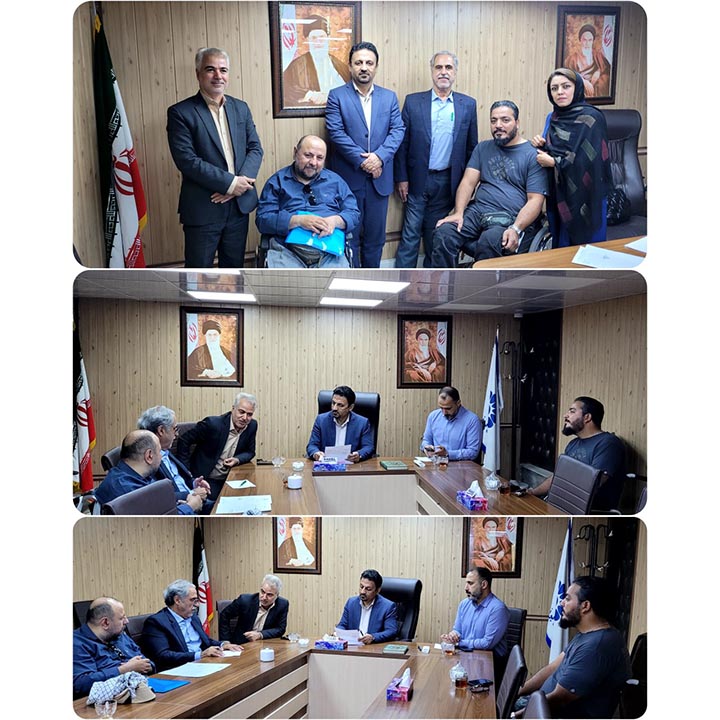 نشست مدیران شهری پرند با معلولان جسمی و توانیابان 