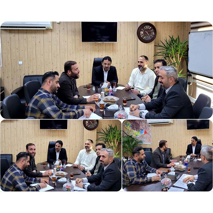 نشست تعاملی شهردار پرند با مدیران آبفا