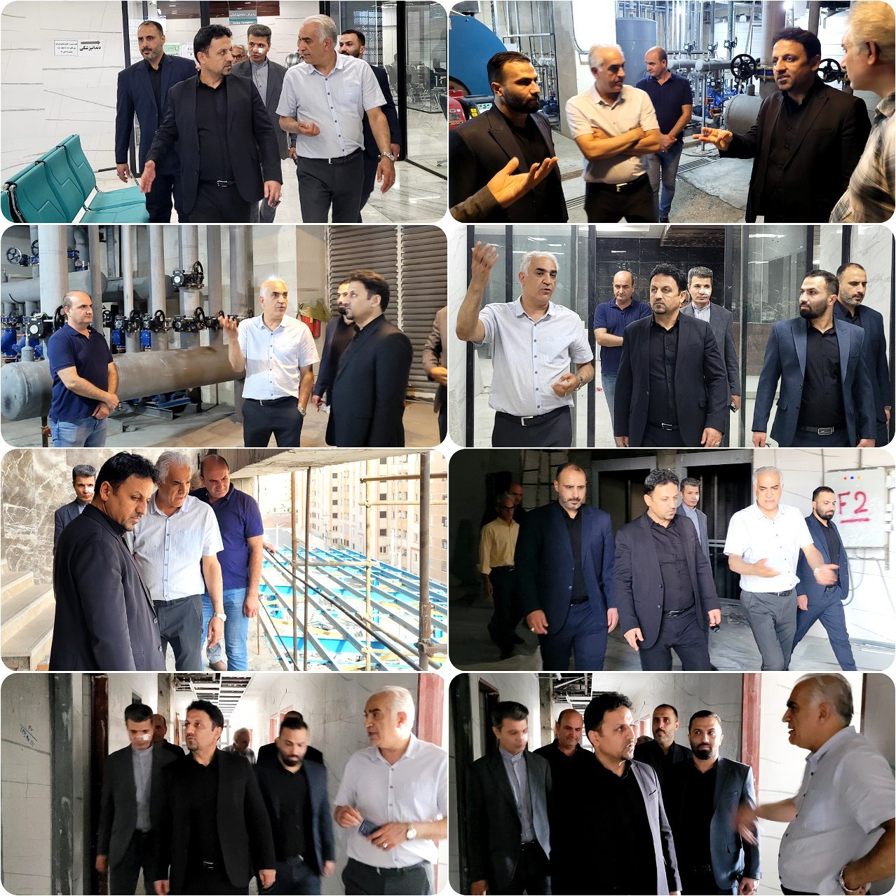 بازدید شهردار پرند از بیمارستان مهر ایرانیان