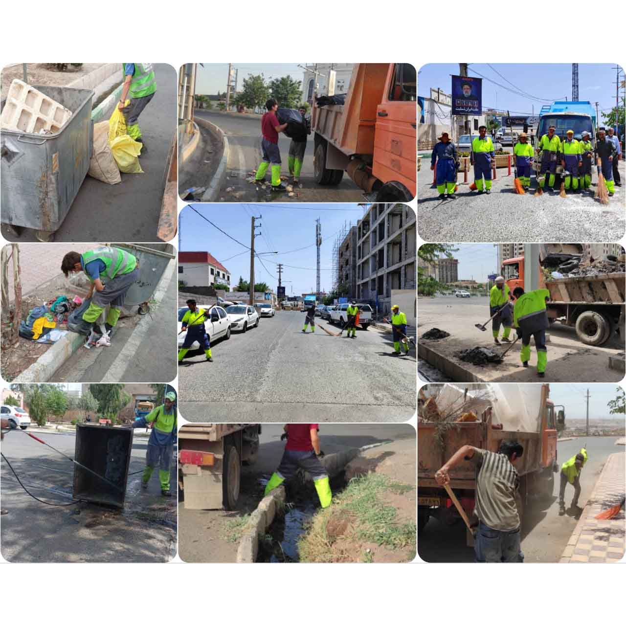 اجرای مستمر طرح پاکسازی و تنظیف محله به محله در پرند