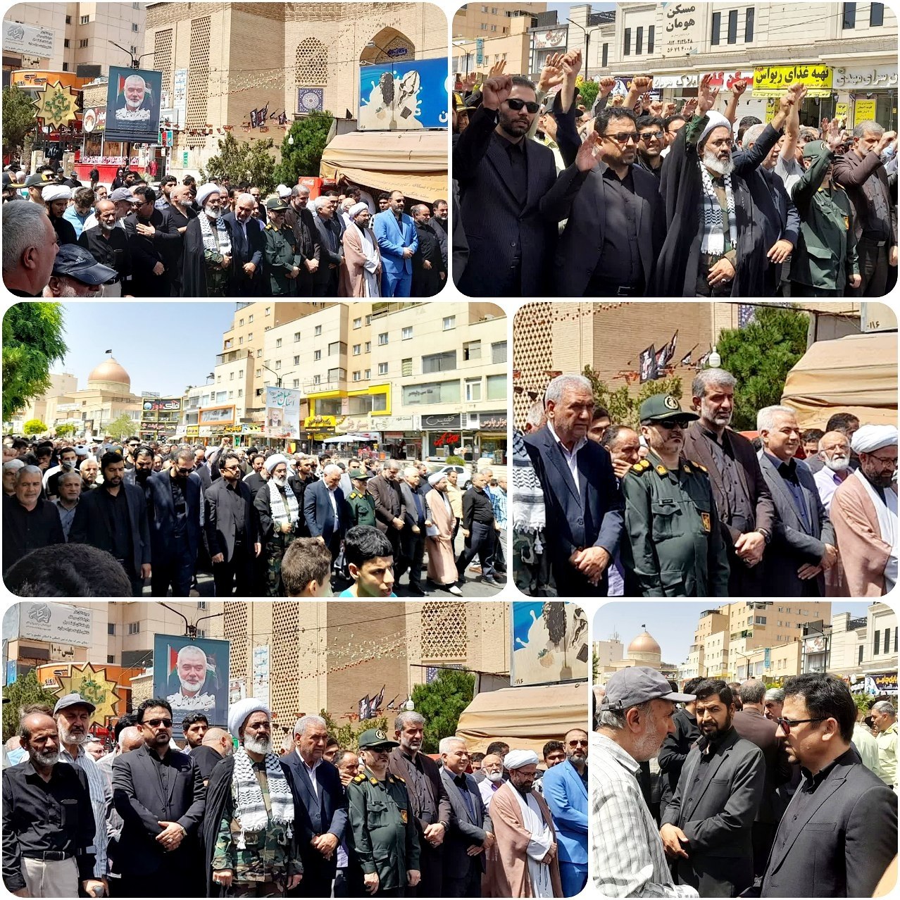 راهپیمایی مردم پرند در محکومیت جنایات رژیم صهیونیستی