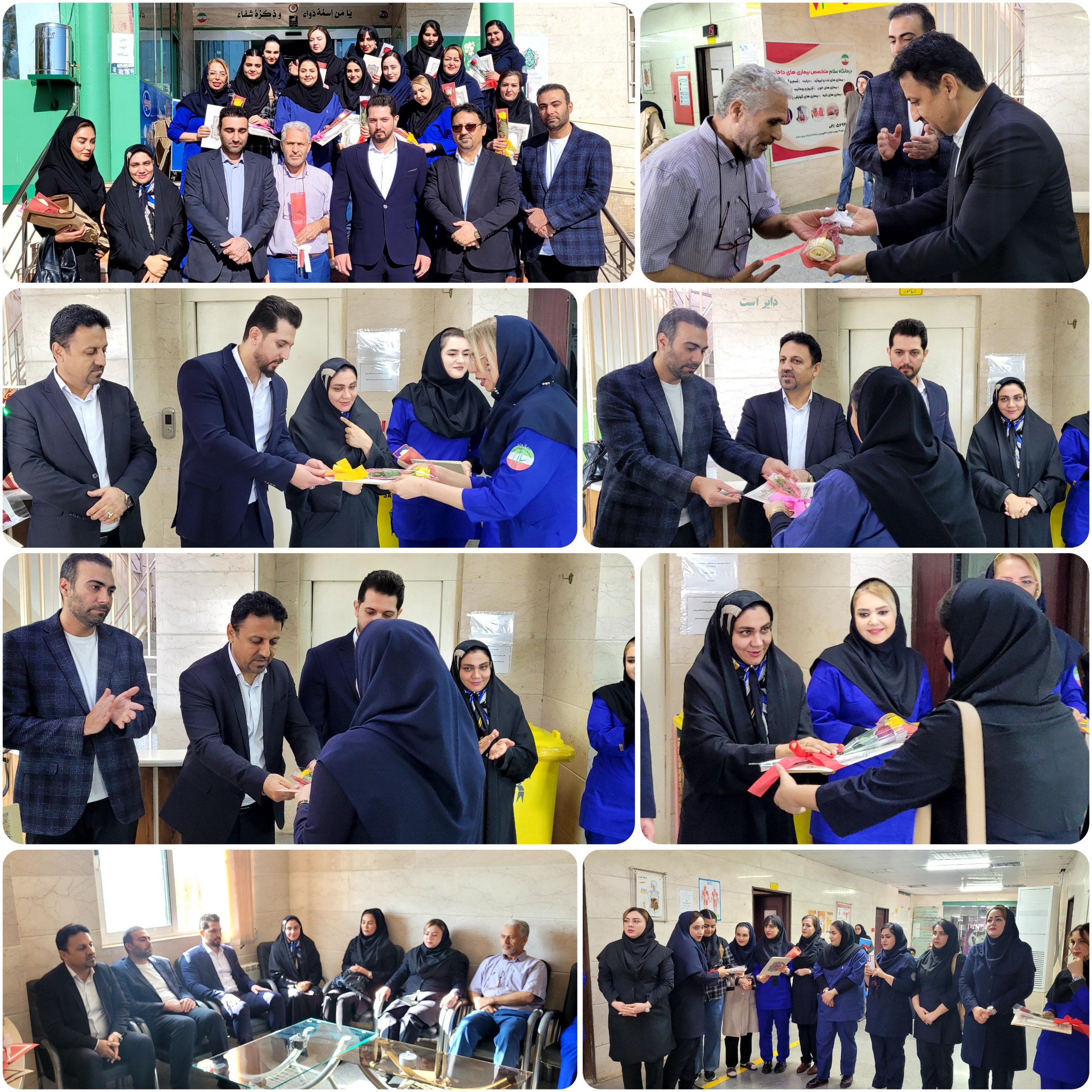 تجلیل مدیریت شهری پرند از پرستاران