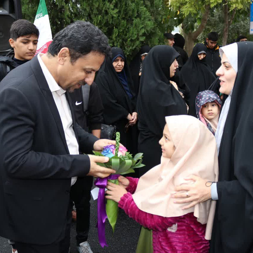 تقدیر جامعه فرهنگیان شهر پرند از مهندس پایدار