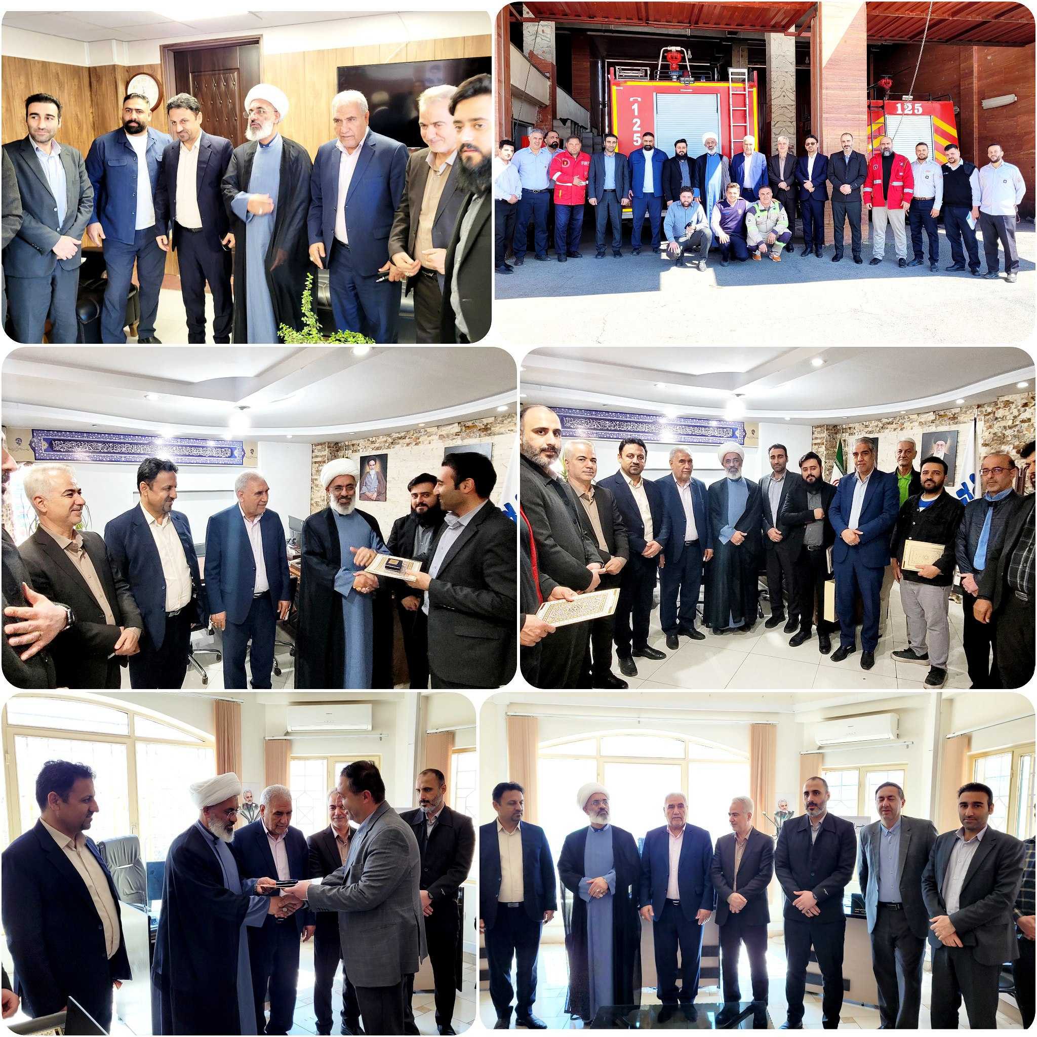 قدردانی امام جمعه و اعضای شورای اسلامی شهر پرند از معاونت&zwnj;های شهرداری