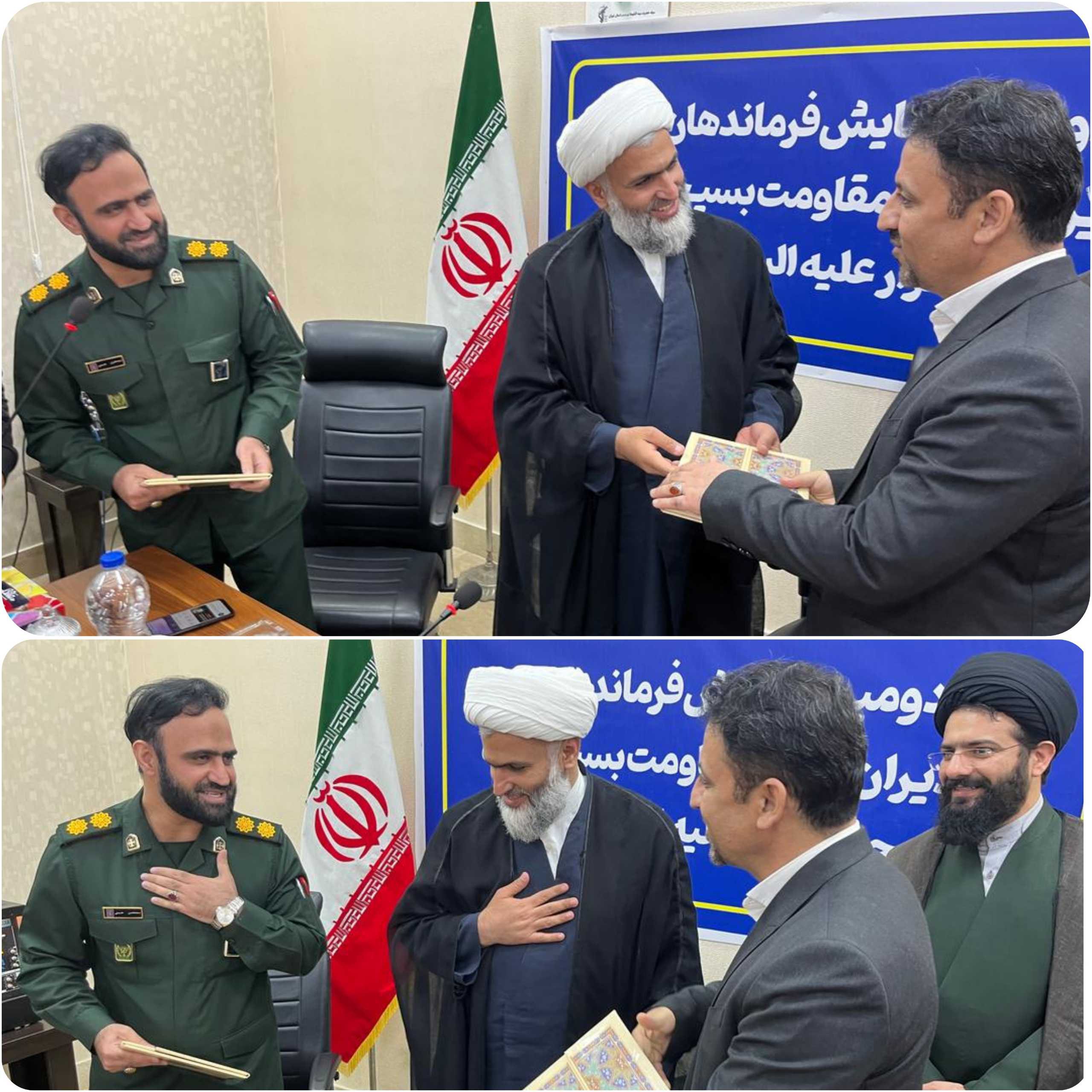 تجلیل فرمانده سپاه حیدر کرار(ع) و نماینده مجلس خبرگان از شهردار پرند