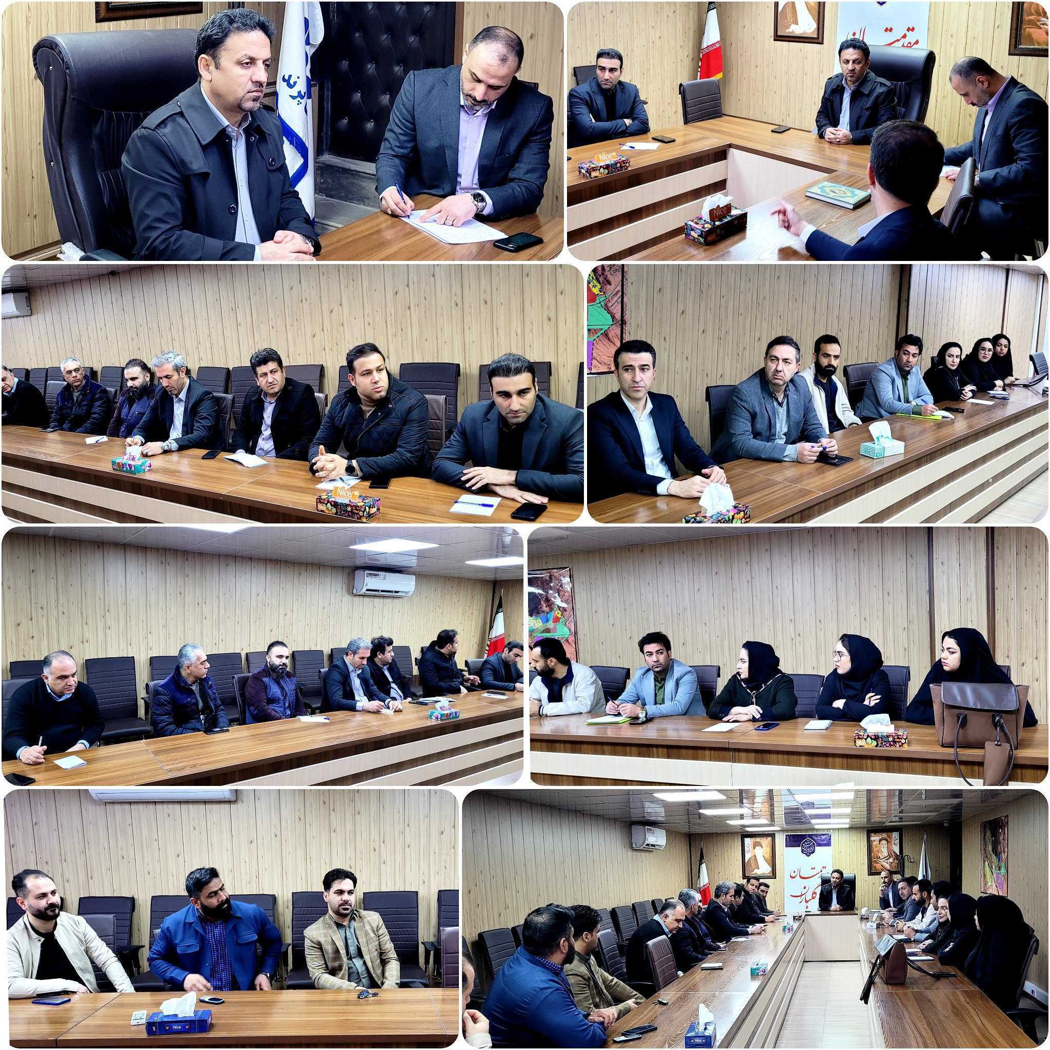 برگزاری جلسه شورای معاونین و مدیران شهرداری پرند