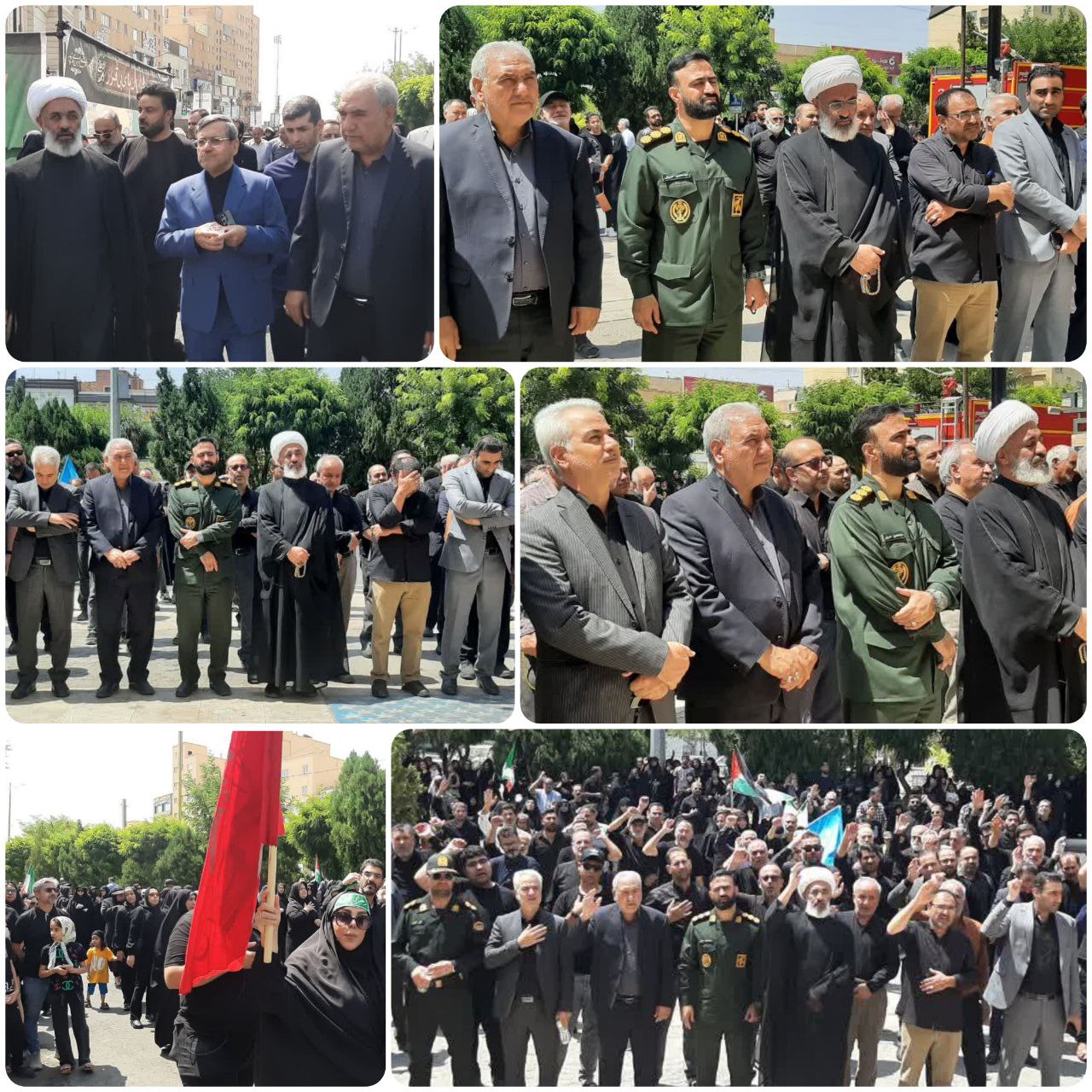اجتماع جاماندگان اربعین حسینی در شهر پرند