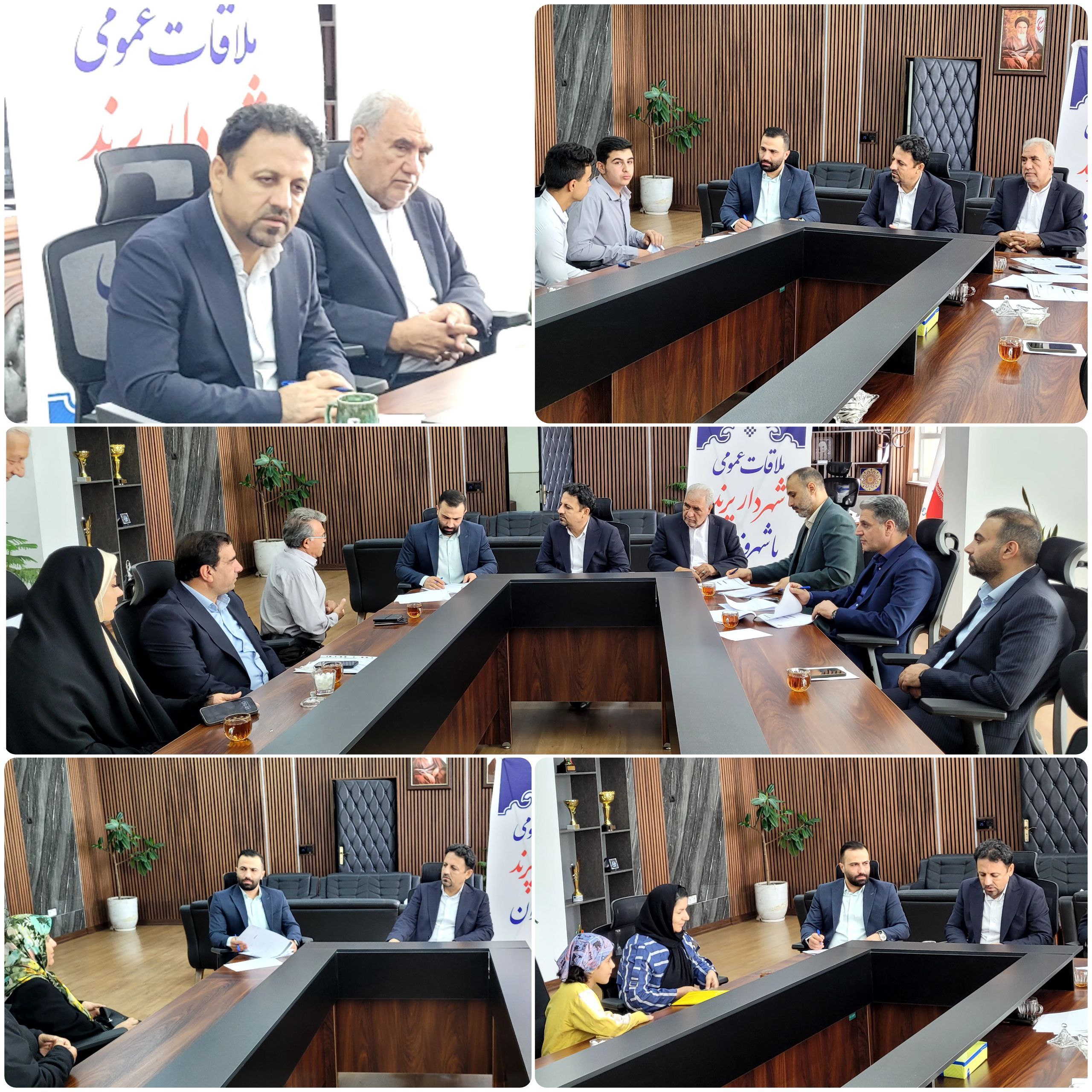 ملاقات عمومی شهردار پرند با شهروندان