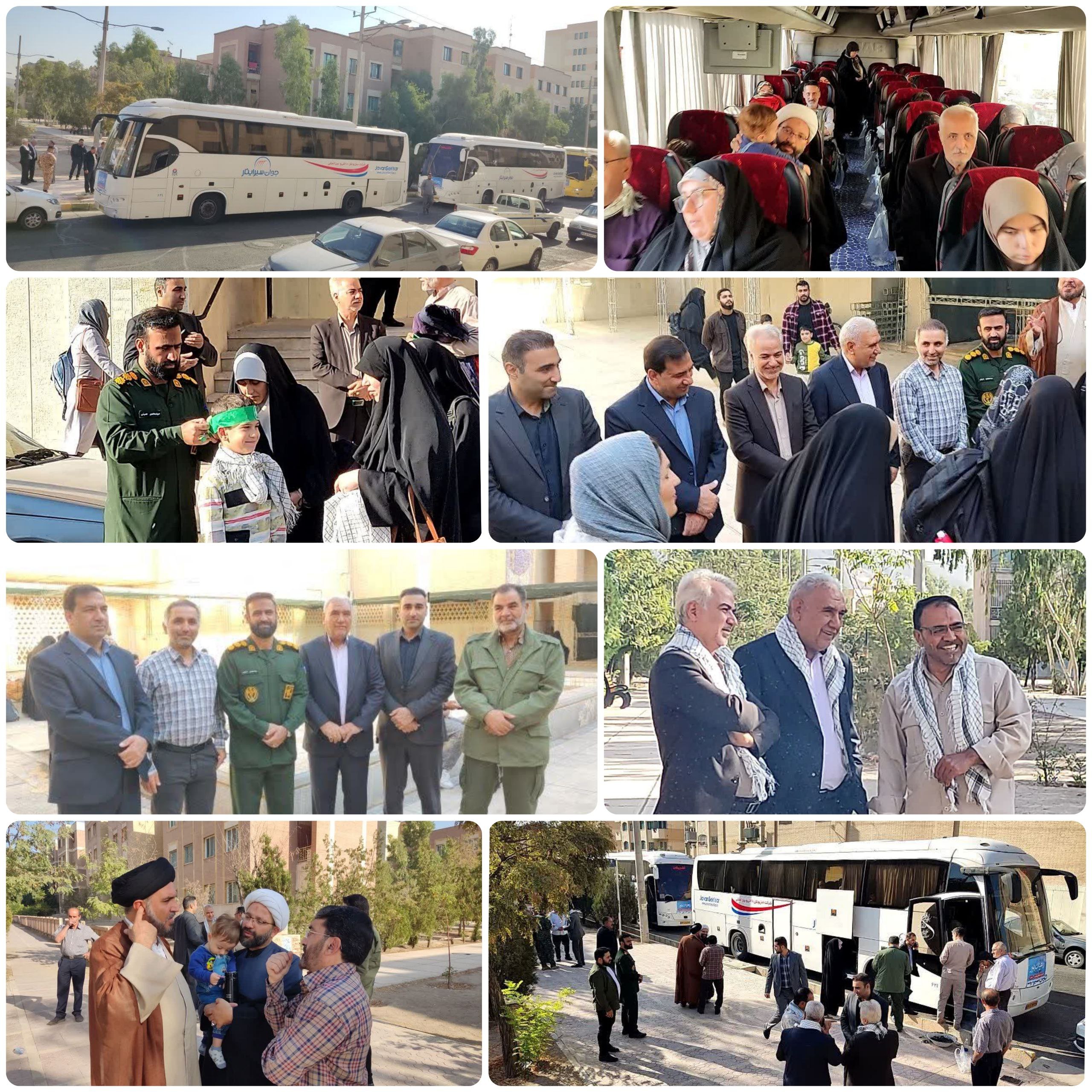 اعزام کاروان راهیان نور شهر پرند به مناطق غرب کشور