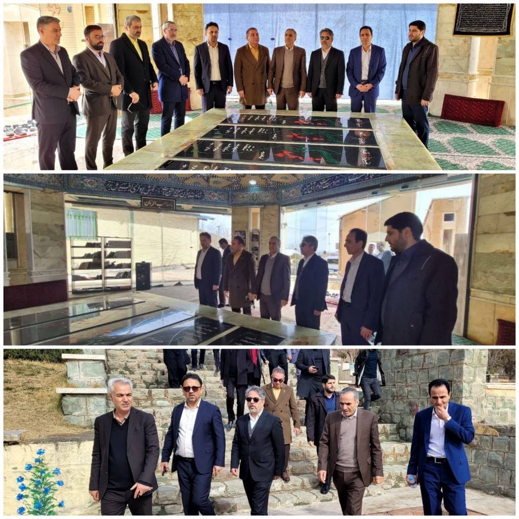 ادای احترام معاون استاندار تهران به مقام شامخ شهدای گمنام پرند